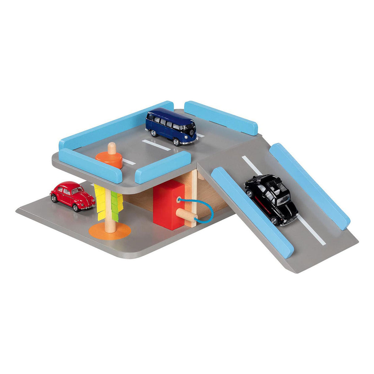 Parkhaus von Goki Wooden City, 4dlg.