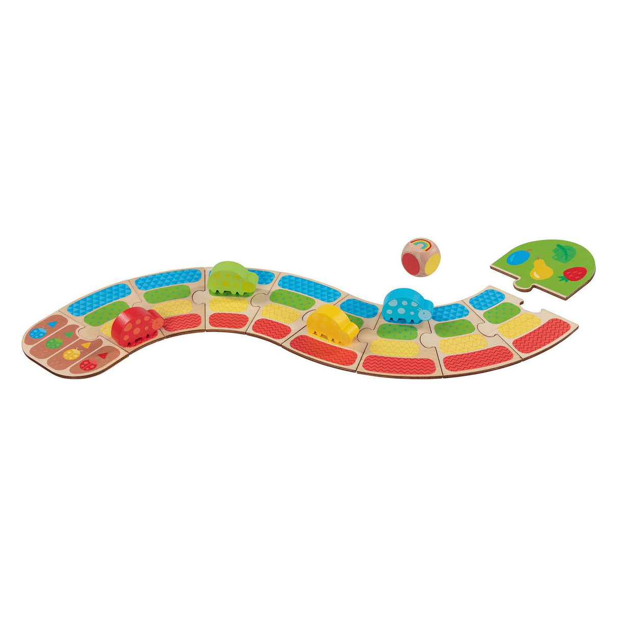 Goki Wooden LieveHeerstjeestjesrace Dice Child's Play