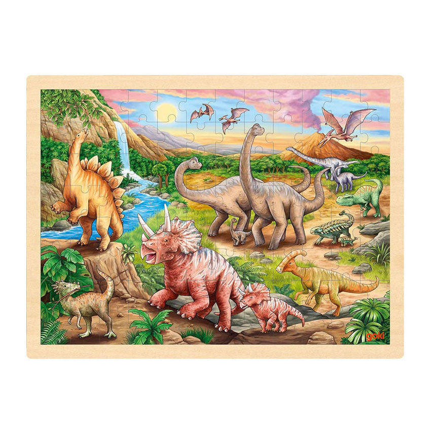 GOKI TROE Jigsaw Puzzle Dinosaurus, 96: e.