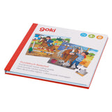 Goki Magnetic Jigsaw Puzzle Book Horse Stall, 40.