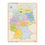 Goki Wooden Cose Puzzle Allemagne, 98st.