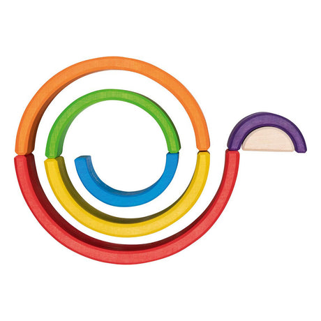 Goki -Holzbausteine ​​Regenbogen, 5dlg.