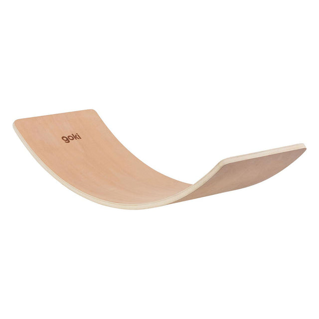 Goki Holz Balansbord Halb Maan Naturel, 82 cm
