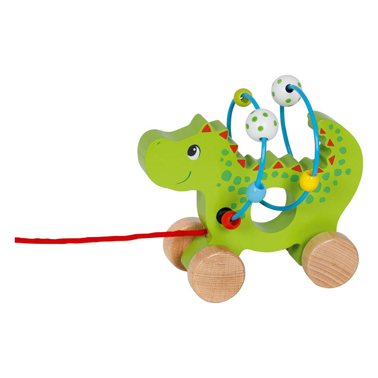 Goki wooden migratory animal dragon with motor piral