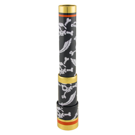 Goki Teleskop Piraten Junior 25 cm Stahl Schwarz Gold