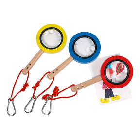 Goki-Lupe mit Karabiner