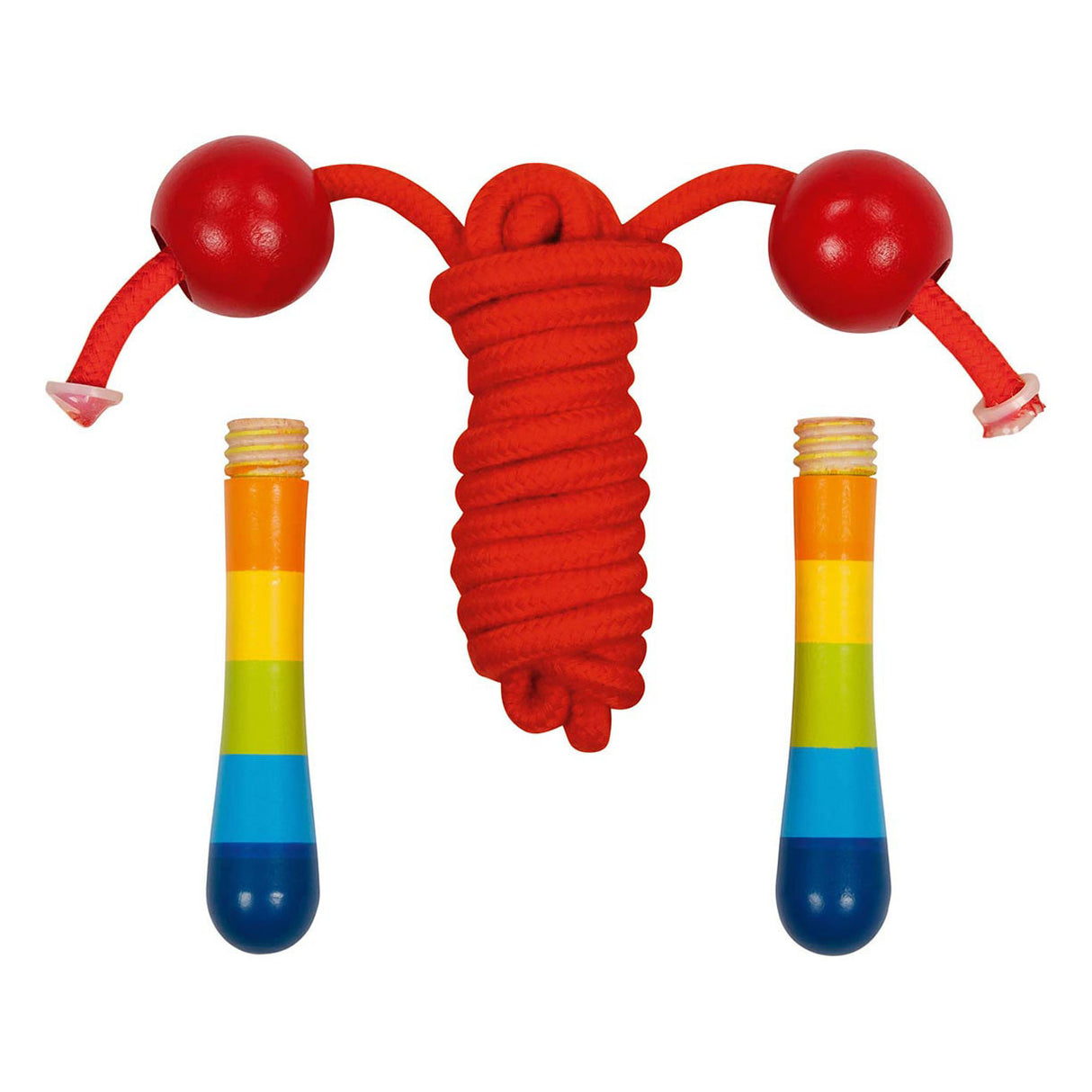 Rainbow di Goki Wooden Jumping Rainbow, 200 cm