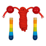 Goki Wooden Jumping Rape Rainbow, 200 cm