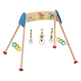 Goki wooden baby gym farm animals with sound