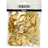 Creativ Company Pailletten, Tropfen, Größe 14x19 mm, Gold, 50 gr 1 Box