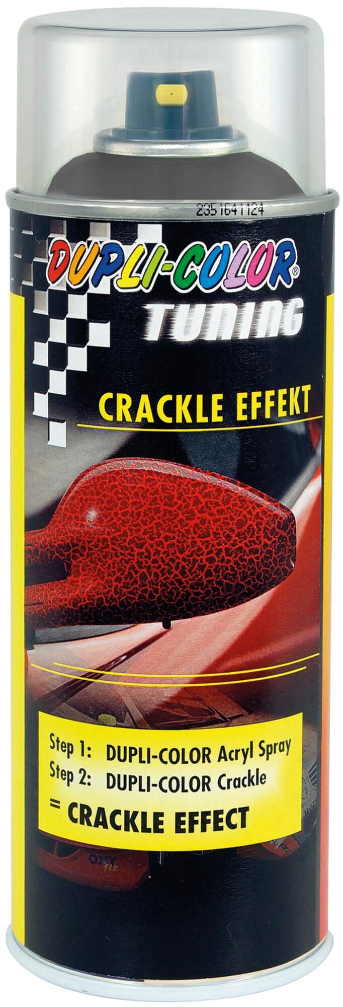 Dupli-Color Lack Crackle Effektlacke Crackle Schwarz 400 ml