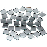 Creativ Company Spiegelmosaikfliesen, Größe 10x10 mm, Stärke 2 mm, 500 Stück 1 Karton