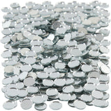 Creativ Company Spiegelmosaikfliesen, rund, D 10 mm, Stärke 2 mm, 500 Stück 1 Karton