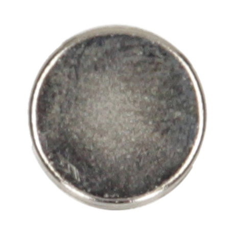 Mack 1076877 - schijfmagneten neodymium 12mm*2mm (n50) - zilver 8st | 4 stuks