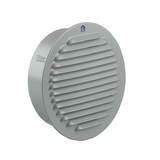 Renson 1078694 - muurroosterinbouw 435r dia 190 mm ral 9006 | 4 stuks