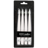 Creativ Company LED-Weihnachtsbaumbeleuchtung, H: 15,5 cm, T 14 mm, 4 Stück 1 Box