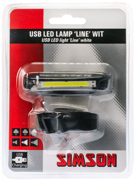SIMSON USB LED LAMPLINE WEITE 20 LED 8 Lux