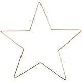 Creativ Firmenstern, D 30 cm, Stärke 3 mm, Gold, 1 Stück