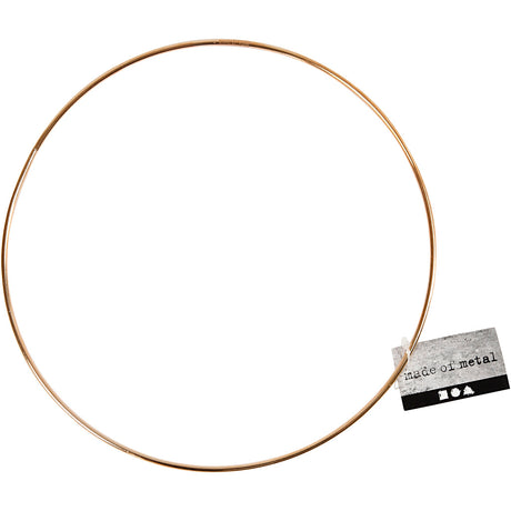 Kreativunternehmen https: www.cchobby.nl metalldrahtring-20-cm-3-mm-gold-1-stück