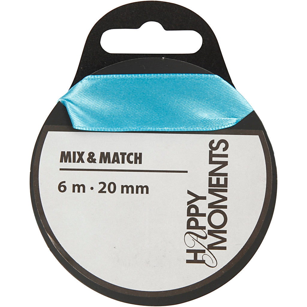 Creativ Company Satin Ribbon Hellblau, 15m