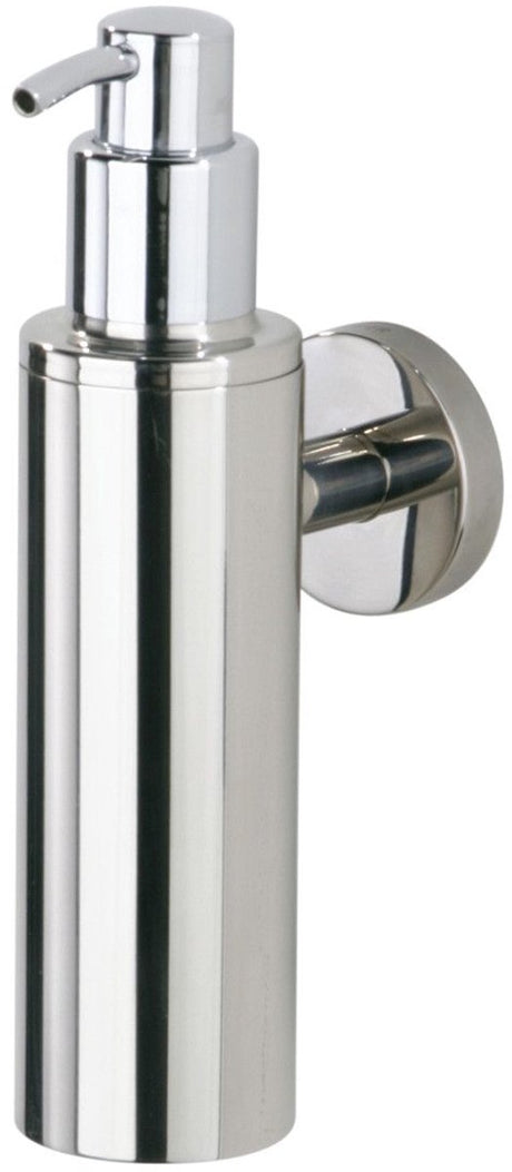 Tiger Boston – Seifenspender Wandmontage 190 ml – ohne Bohren – Bohren oder Kleben – Edelstahl poliert