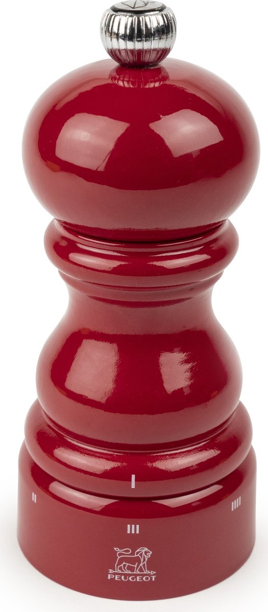 Peugeot Paris Pfeffermühle 12 cm – Passionsrot – u'select