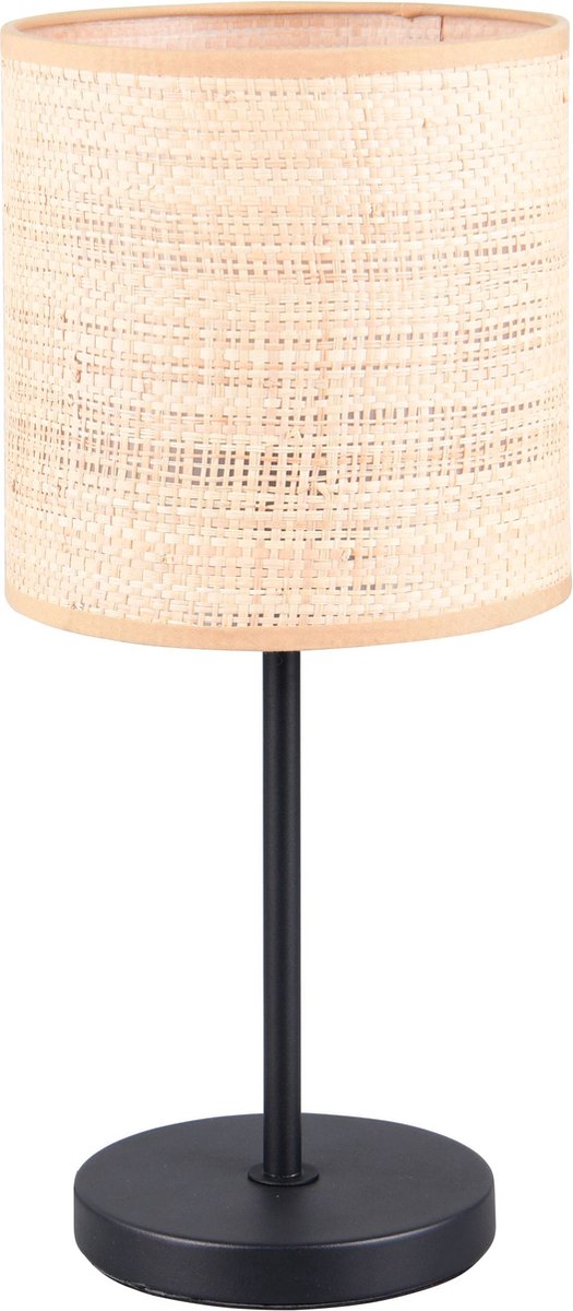 Rl lebe dein Licht Reality Aimee - Tischleuchte - Schwarz matt - exkl. 1x E27 4 W - Schnurschalter - Casalum