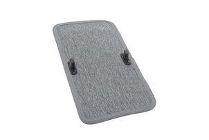 Nuevo Looxs Nova Plate - Gray - Fietsplaat para Bolsa de bicicleta Doble Detacable Nova