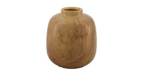 Vase ceramic ø12x13.5cm natural