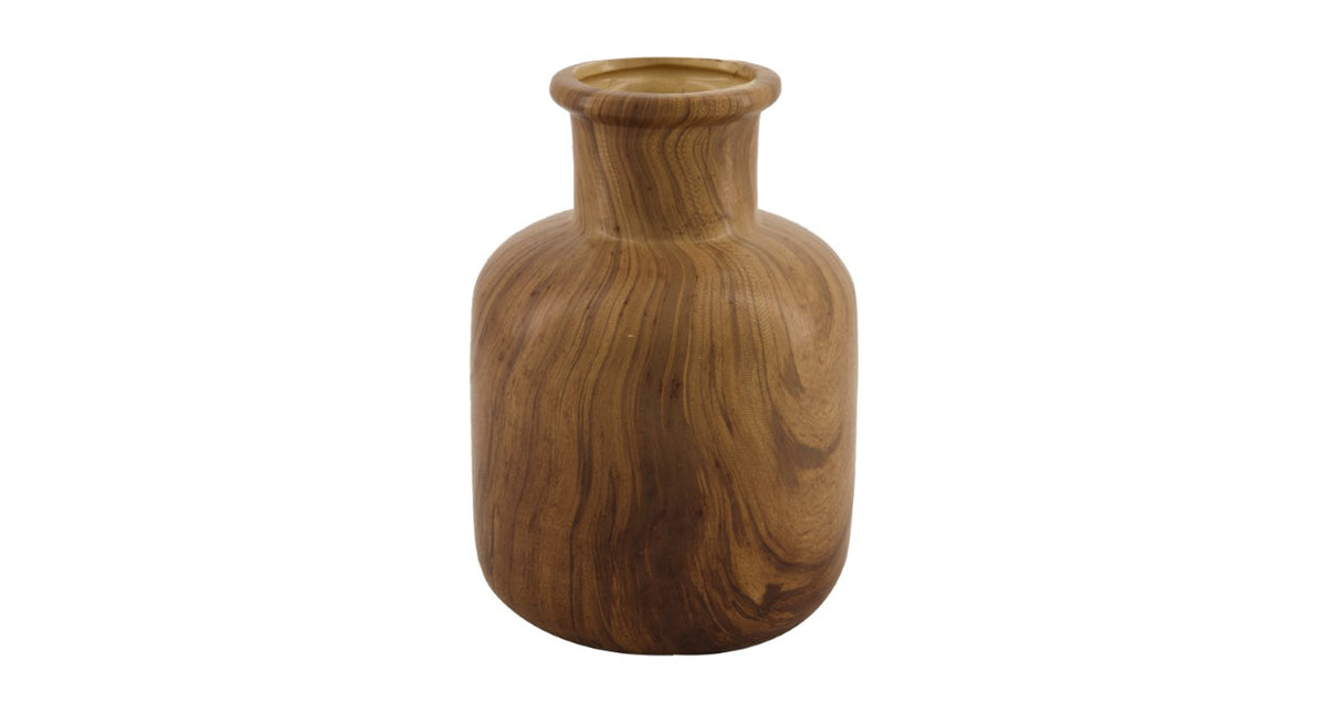 Vase ceramic ø13x18cm natural