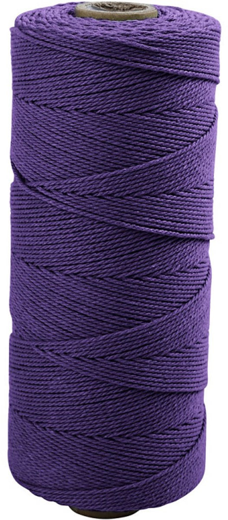 Creativ Company CC Baumwollkordel 1 mm 315 m violett
