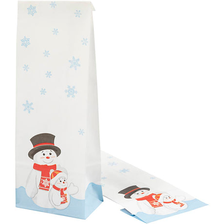Creativ Company Papiertüte mit Weihnachtsmotiv, 100 Stück.
