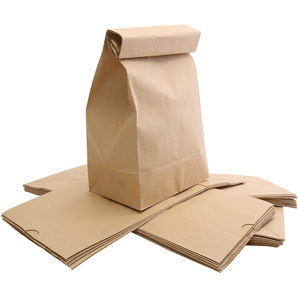 Papierbeutel der Creativ Company Brown, 50..