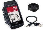 Sigma Rox 11.1 EVO GPS ZW bílý standardní držák řízení + USB-C nabíjecí kabel