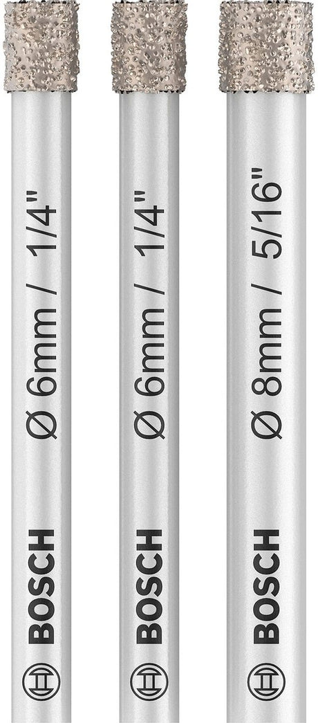 Bosch Pro Keramik-Trockenbohrer-Set 6; 6; 8x66; 66; 66mm - 2607011...