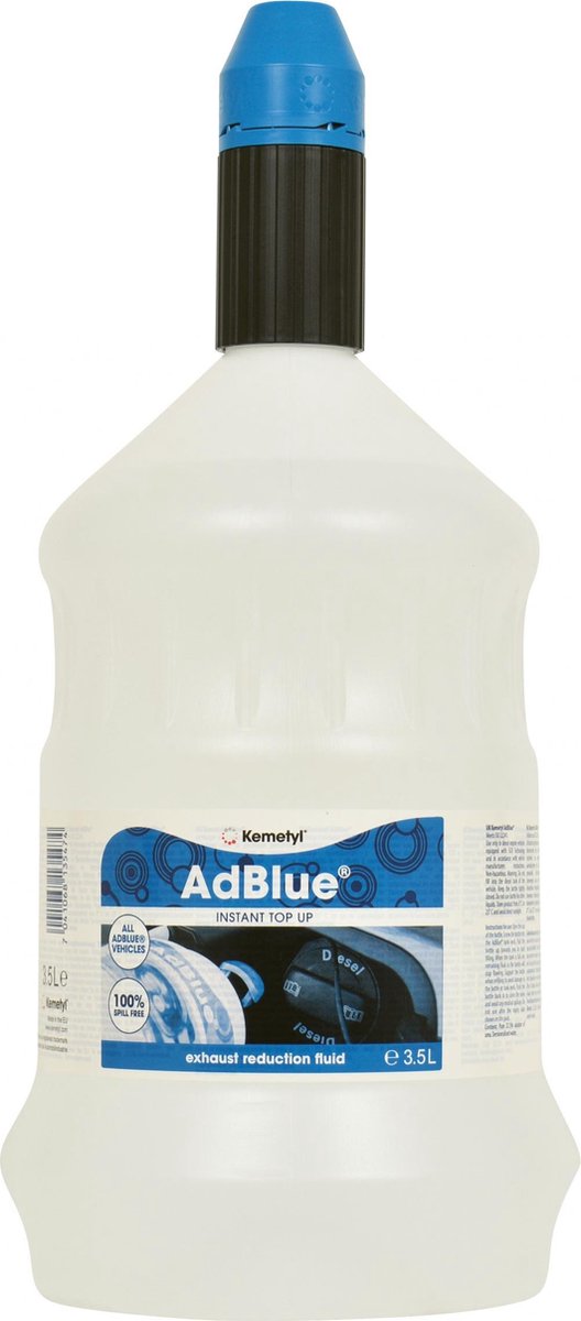 Kemetylkraftstoff -Additive AdBlue mit gießen 3,5 Litern