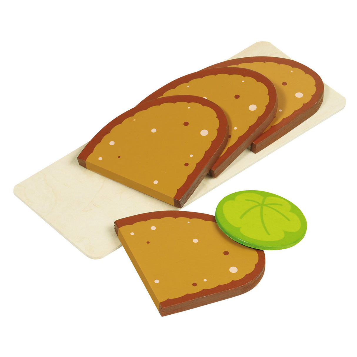 Tablero de pan Goki con madera de sándwiches