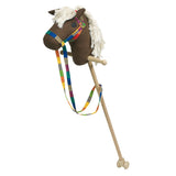 Goki wooden hobby horse brown