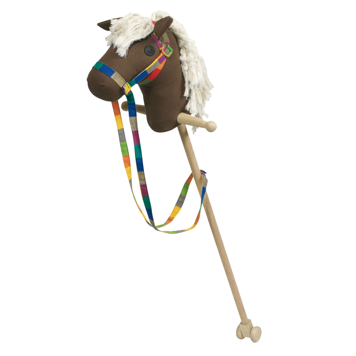 Goki Steckenpferd aus Holz braun