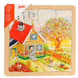 De Goki 4-Layer Puzzle Joreszäiten, 54st.