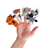 Goki Finger Puppe Wildtiere, 8 -Set von 8