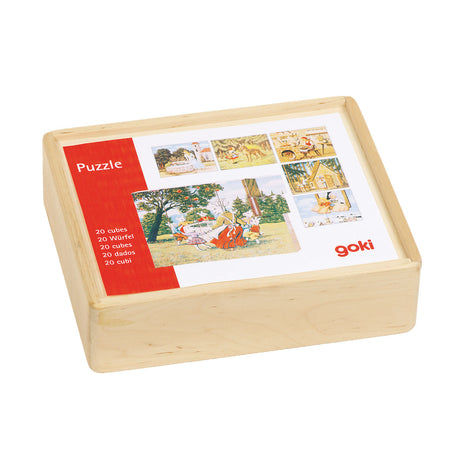 Goki Wood Block Puzzle Fairy Tales