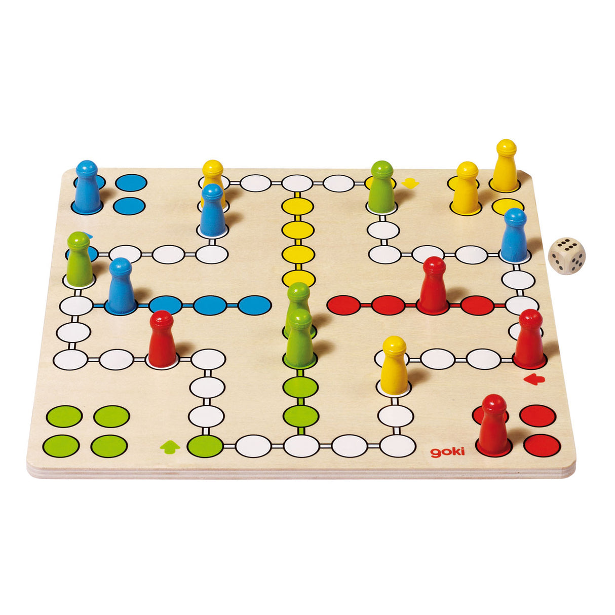 GOKI Wooden Ludo