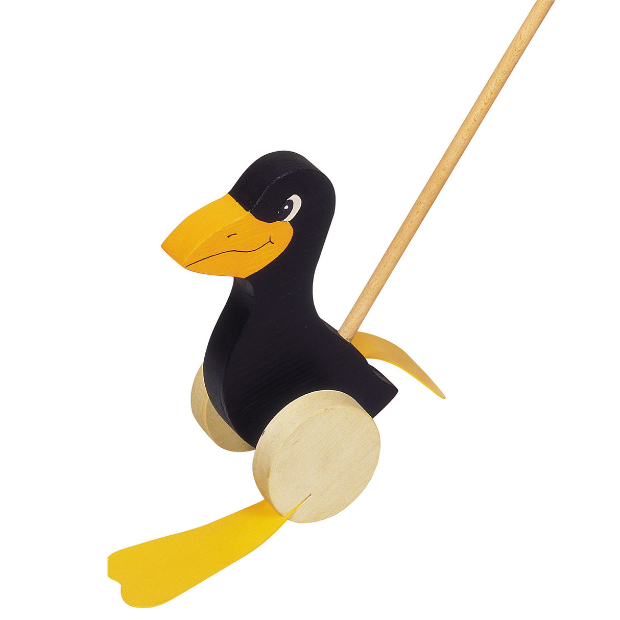 Goki Wooden Push Figura Raven