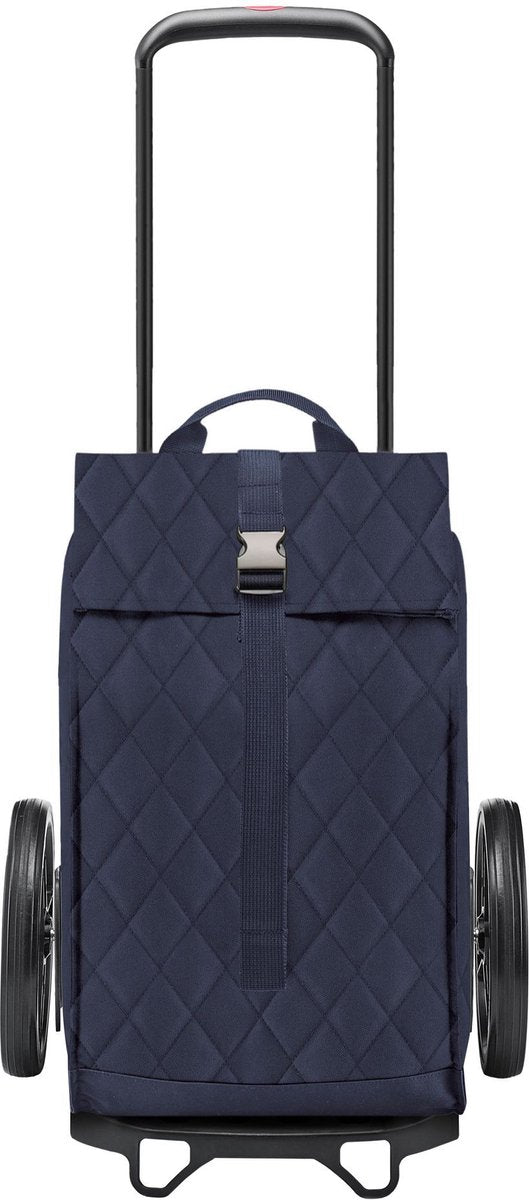 Reisenthel City Cruiser Rhombus Einkaufstrolley – 40l – Rhombus Midnight Gold Blue