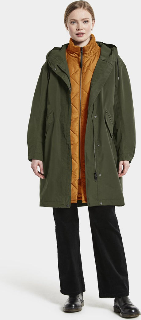 Didriksons Gabriella WNS Parka Damen Outdoor-Parka – Größe 32 34