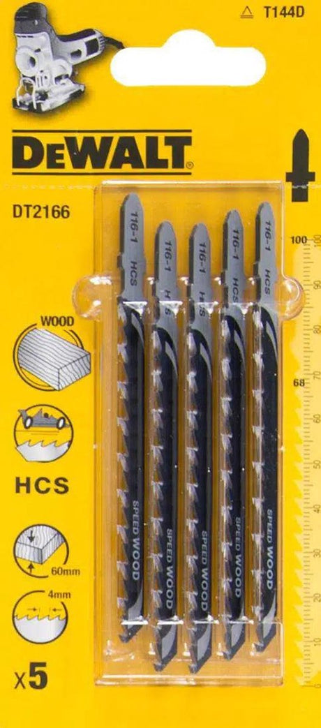 Dewalt dt2166-qz – Bandsägeblatt – HCS – 100 mm – für Holz und Kunststoff