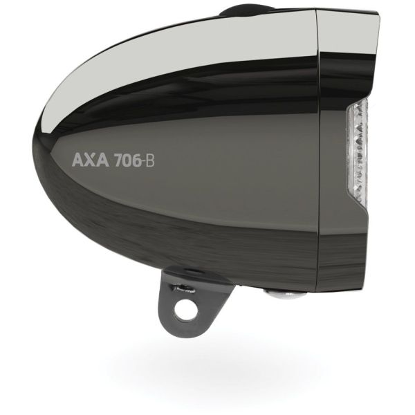 Axa Scheinwerfer 706 Batterie dunkelchrom