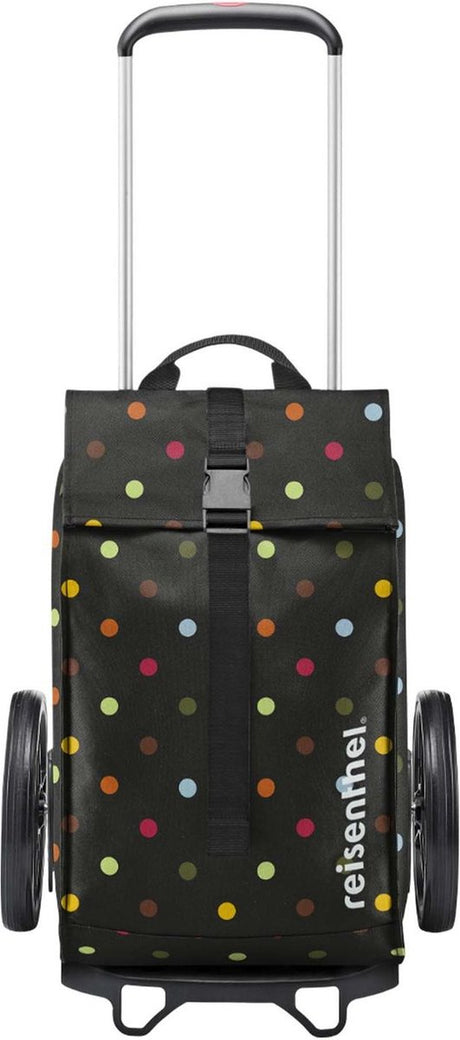 Reisenthel City Cruiser Einkaufstrolley – 40l – Punkte schwarz