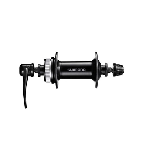 Shimano-Vorderradnabe mit 36 Löchern, schwarzer Zentralverriegelung